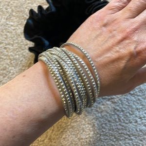 Elsie m. studded leather bracelet